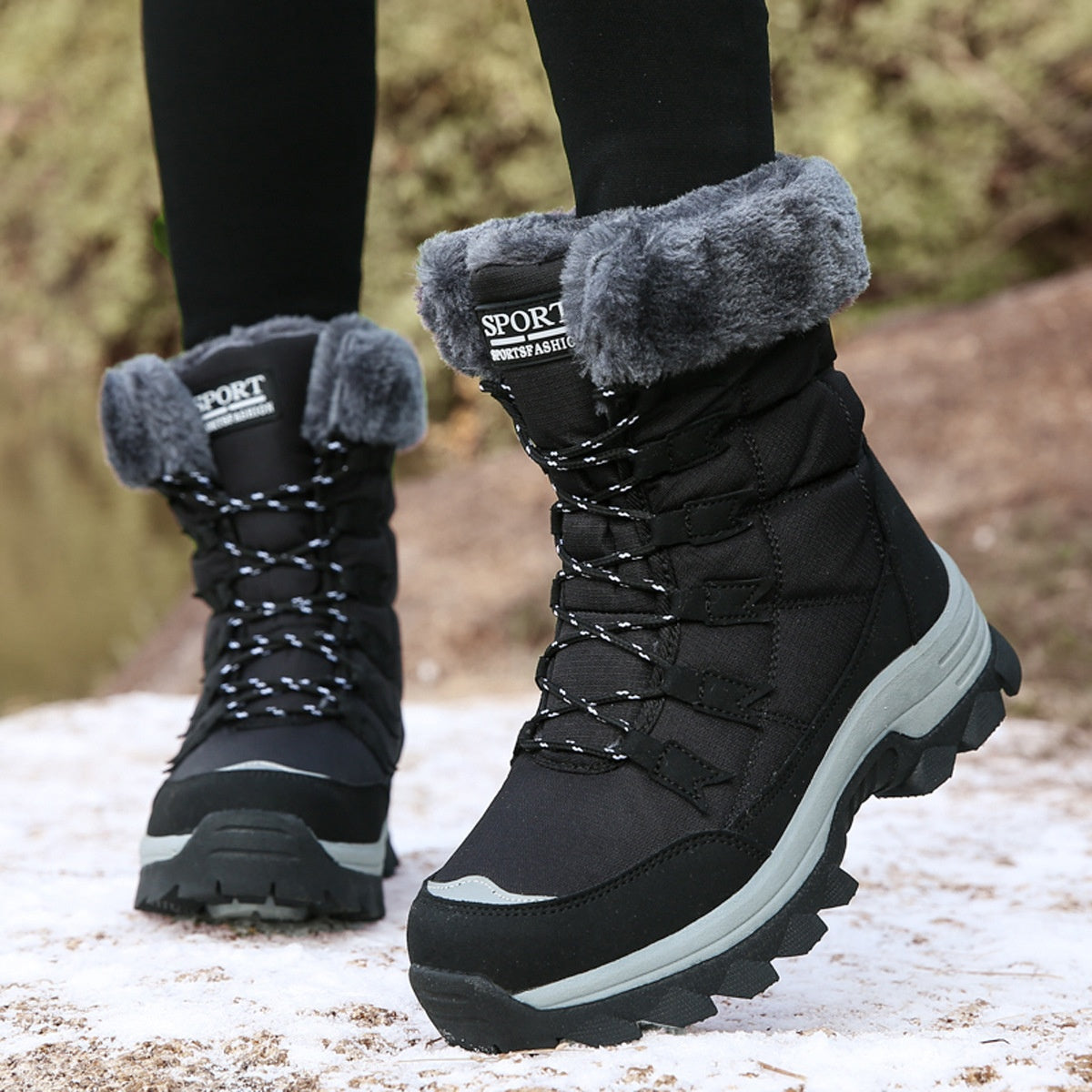 Charlotte Taylor | Waterproof Fleece-Lined Snow Boots