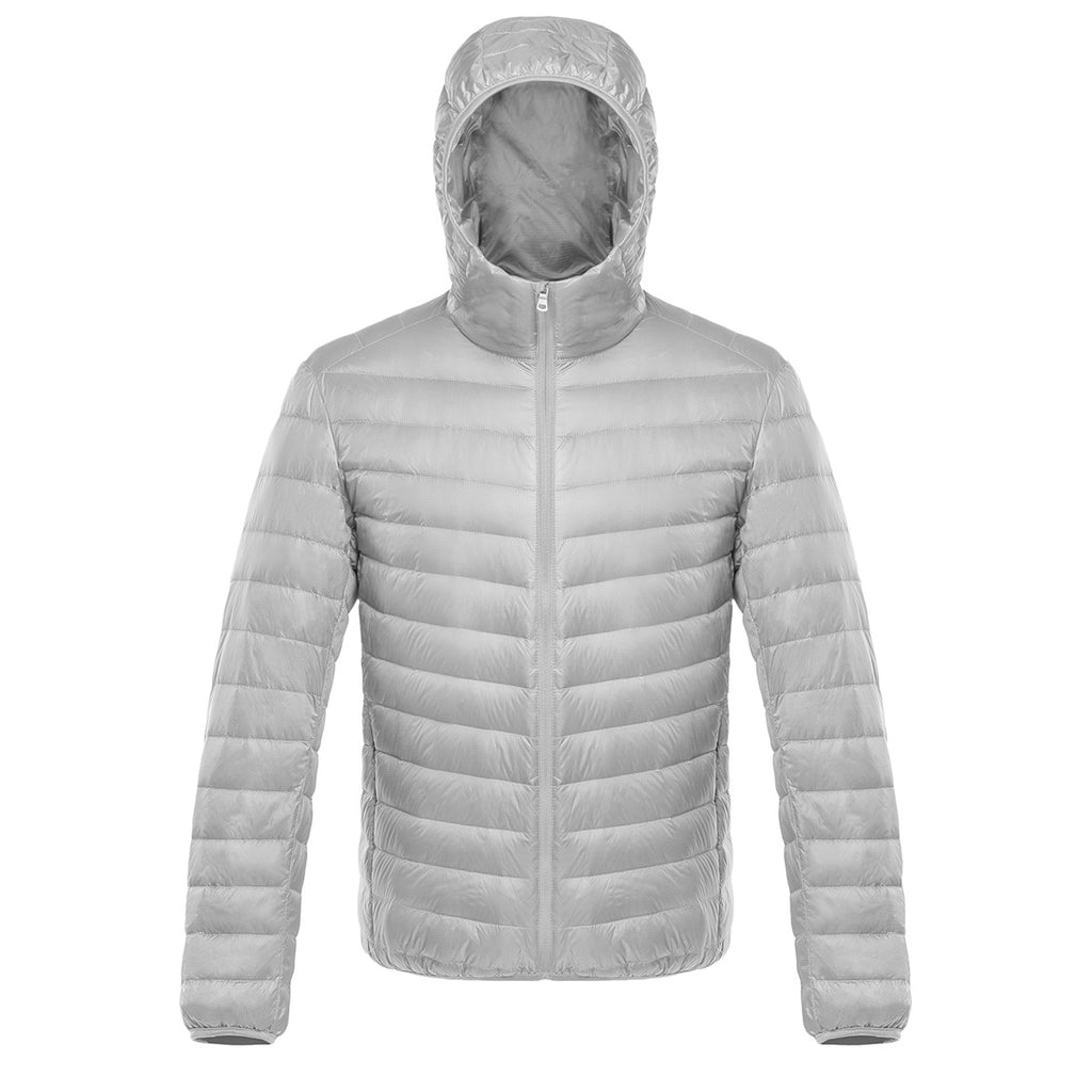 Nathaniel Ashwood | Quilted Olive Mens Jacket With Hood