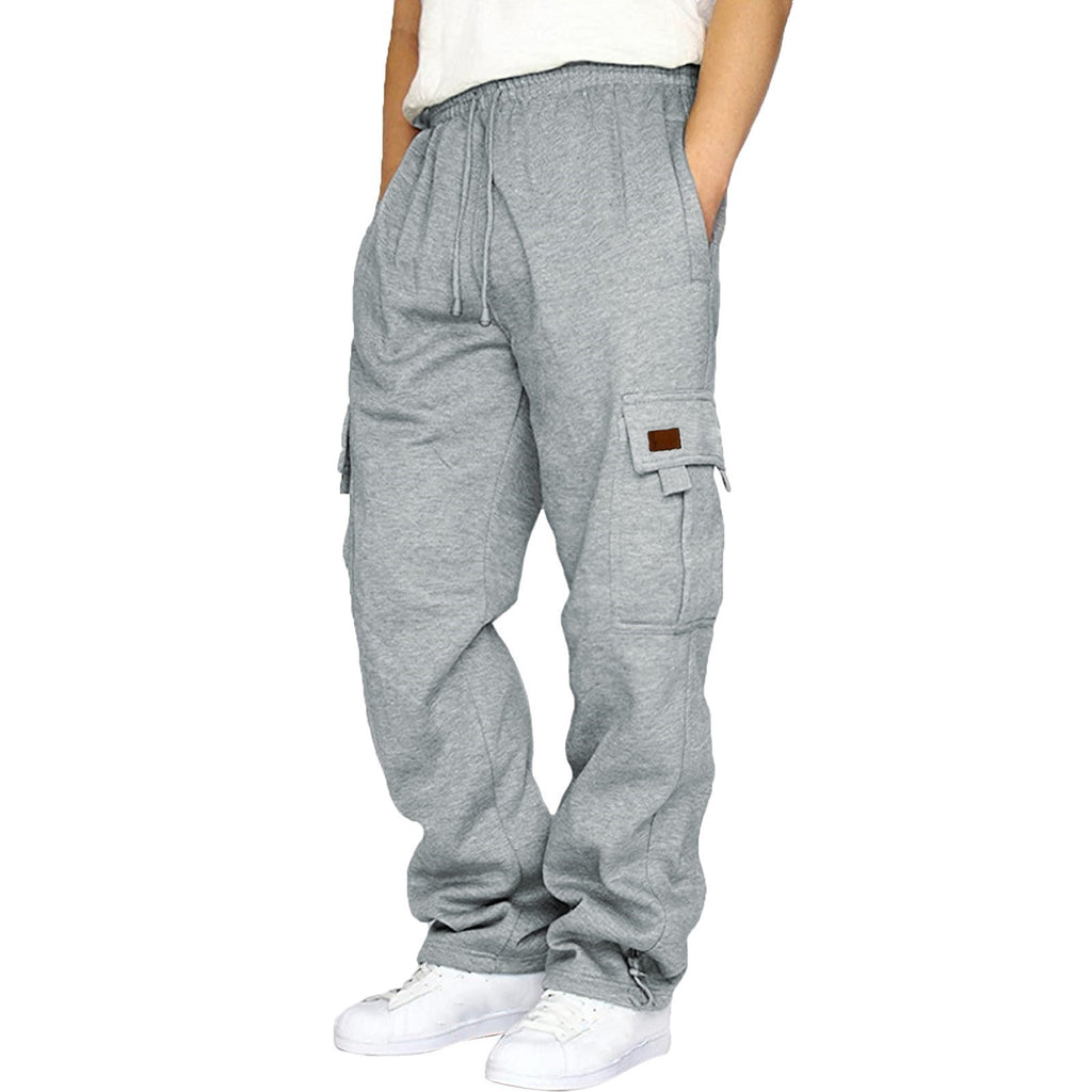 Nathaniel Hughes | Loose Fit Cargo Trousers For Men