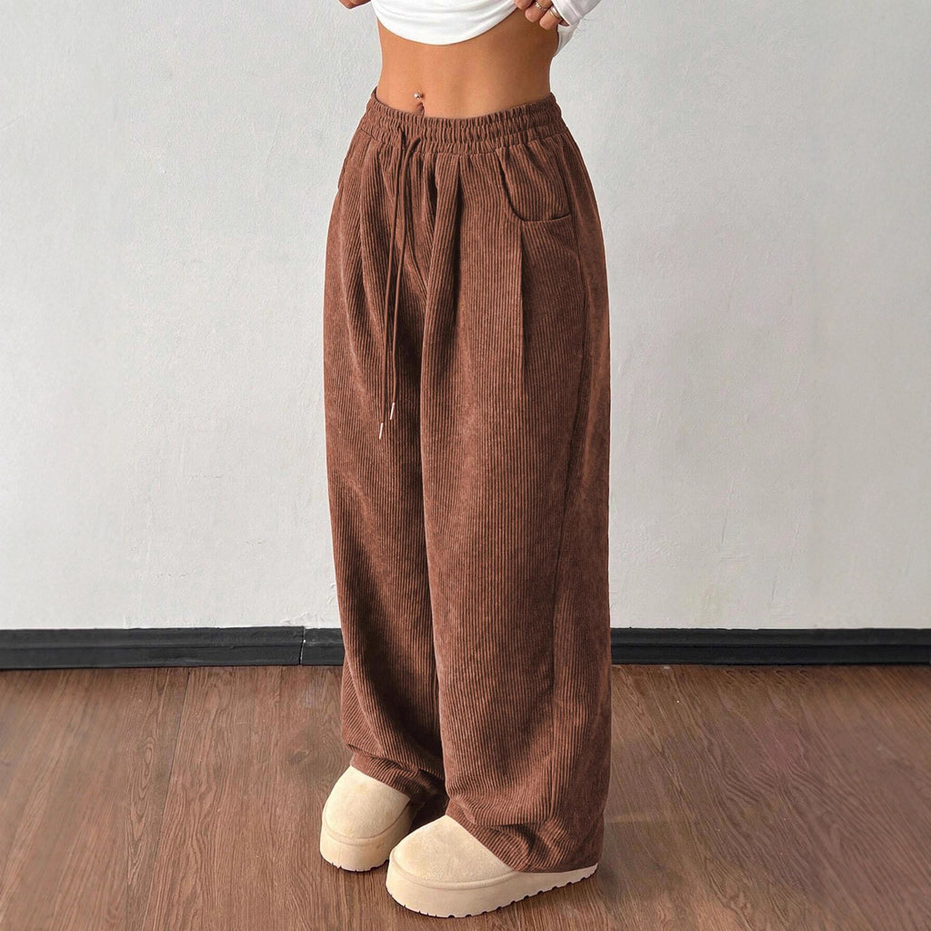 Martha Fenshaw | Corduroy Wide-Leg Trousers