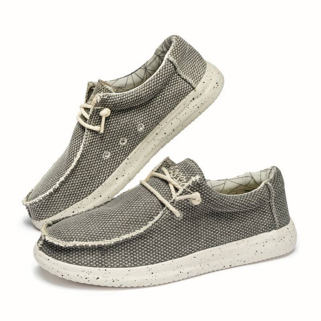 Duncan Prescott | Slip-On Canvas Loafers for Men