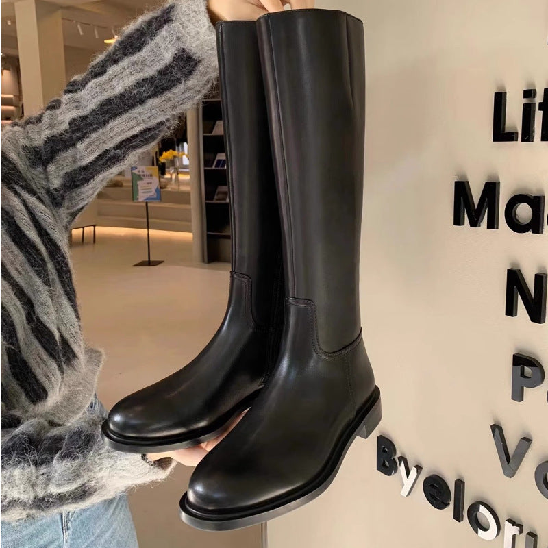 Penelope Ashdown | Knee-High Leather Riding Boots