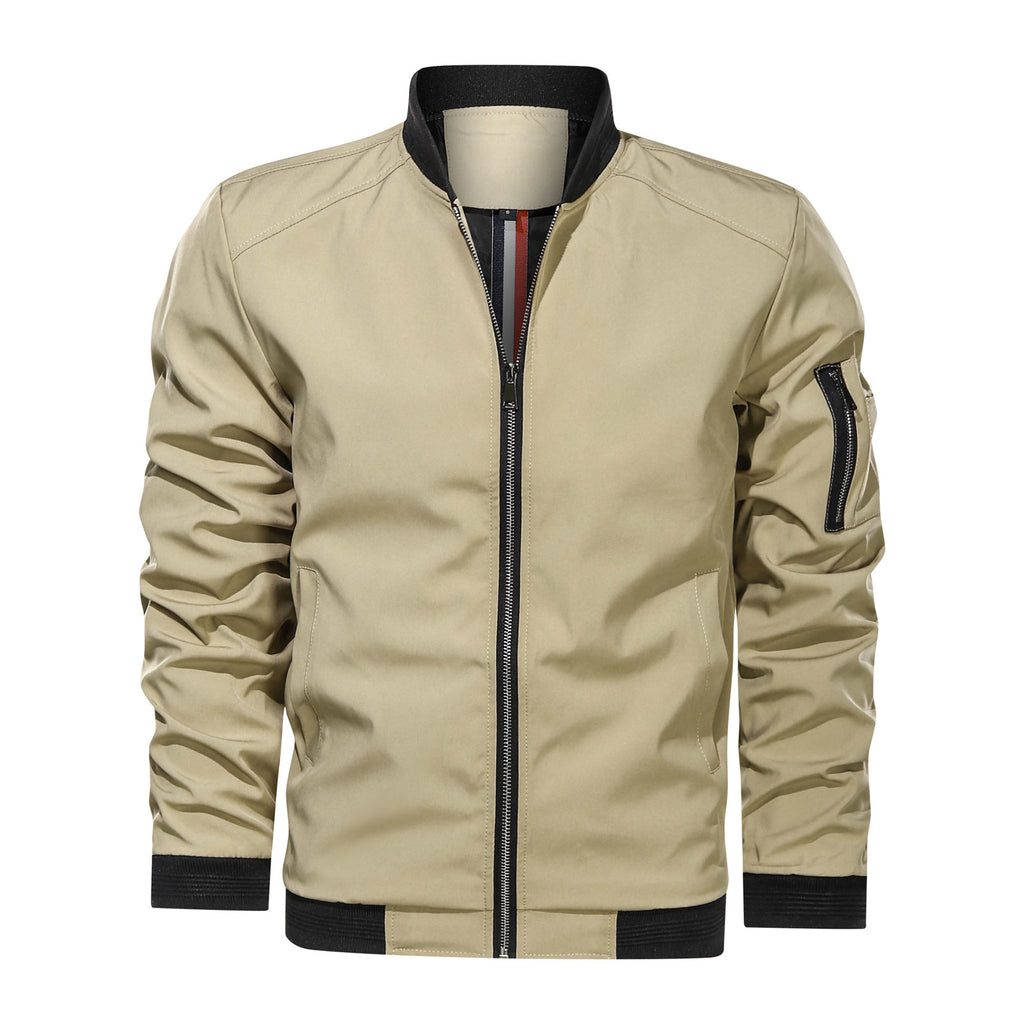 Percy Hargreave | Black Bomber Mens Jacket