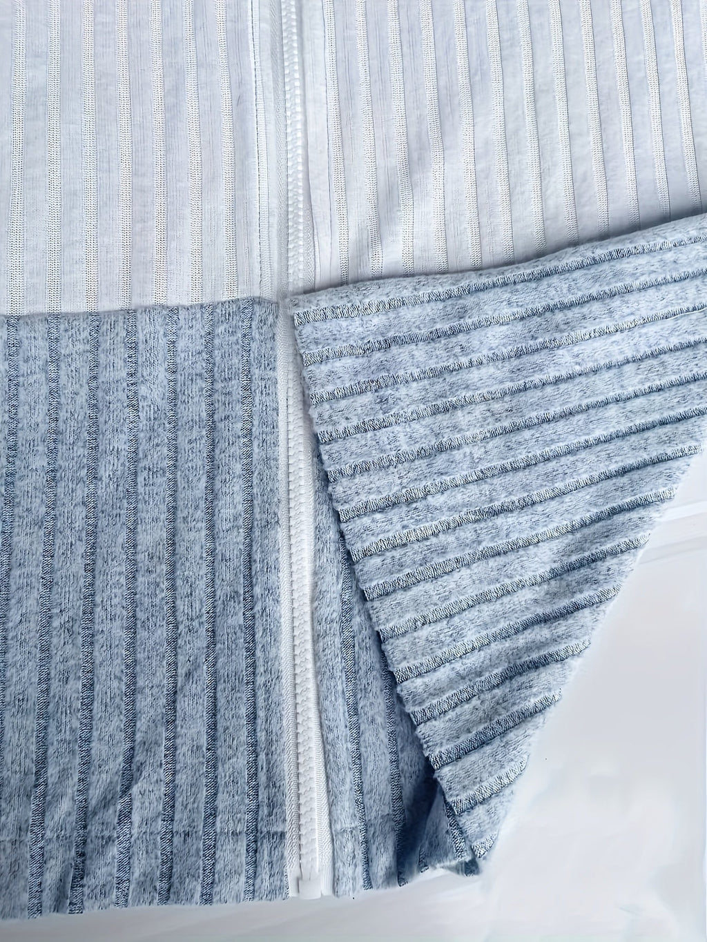 Wilhelmina Ashby | Textured Colour-Block Hooded Jacket