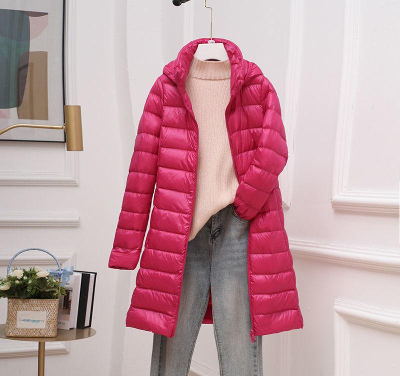 Felicity Dunmore | Quilted Mid-Length Puffer Jacket With Hood