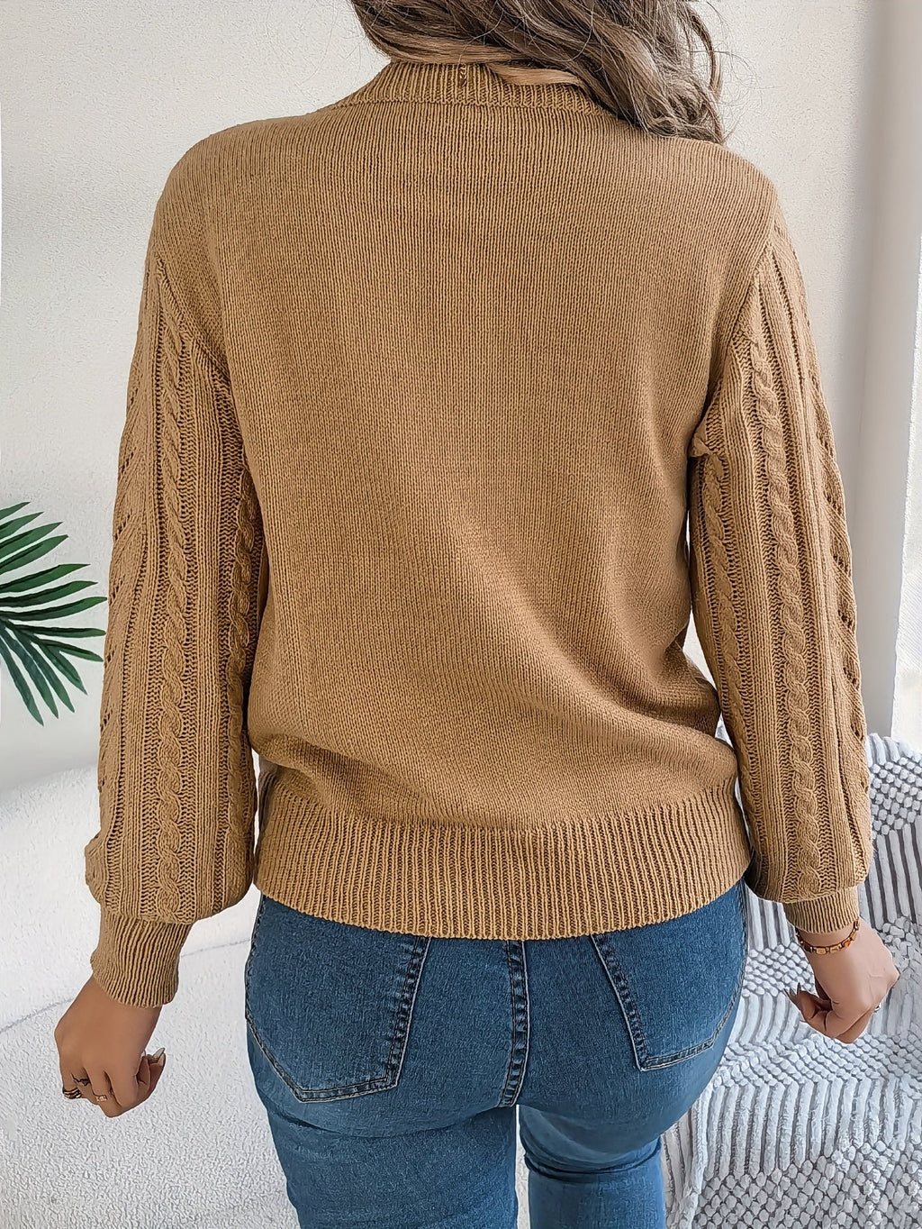 Verity Clarke | Cable-Knit Textured Sweater For Women