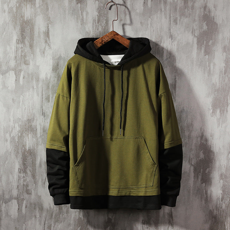 Ellis Barton | Hoodie With Contrast Colour-Block Panels