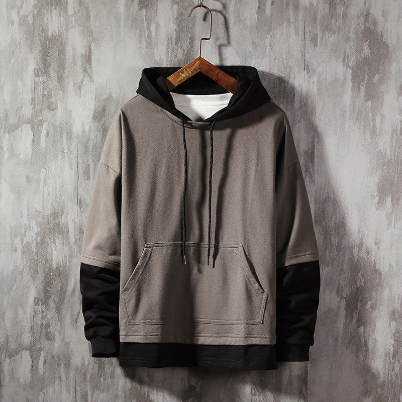 Ellis Barton | Hoodie With Contrast Colour-Block Panels