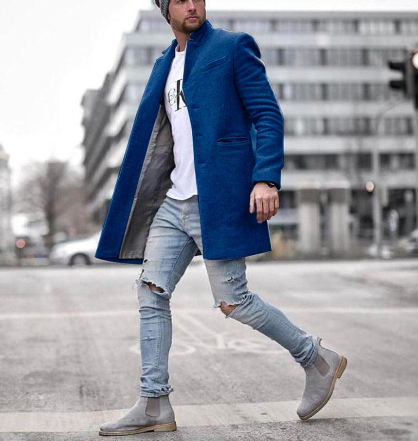 Cedric Cavanagh | Wool Trench Coat for Men