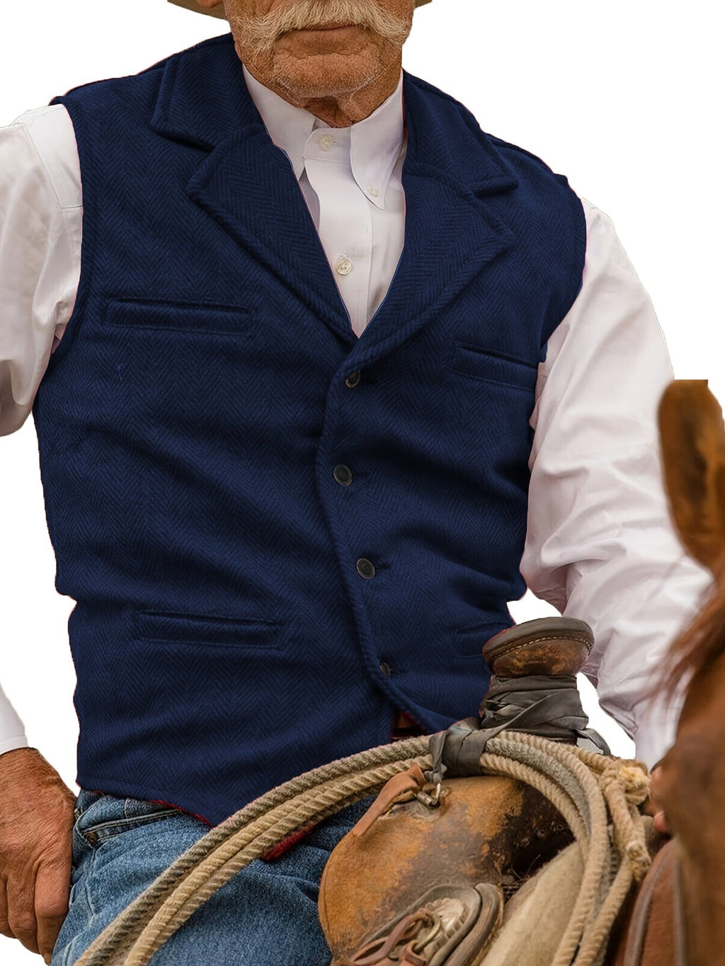 Percy Fairweather | Heritage Herringbone Vest
