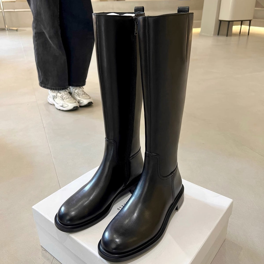Penelope Ashdown | Knee-High Leather Riding Boots