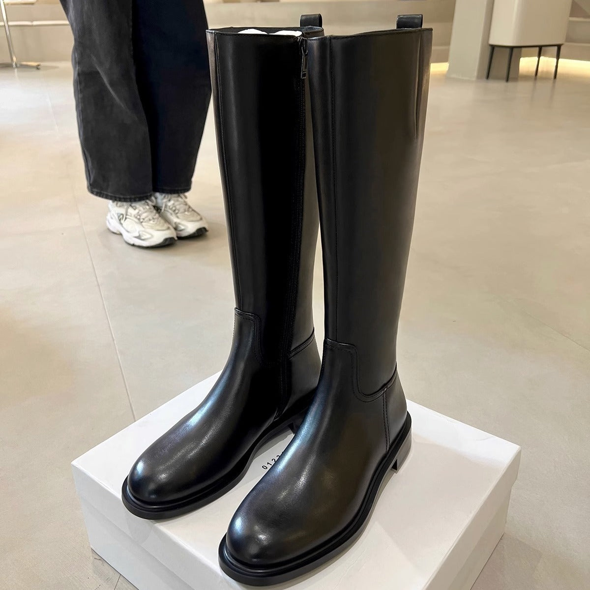Penelope Ashdown | Knee-High Leather Riding Boots