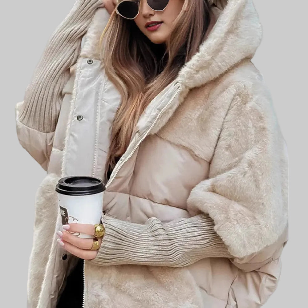Warm Winter Coat with Hood