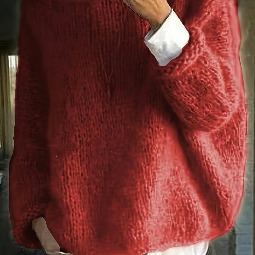 Graham Carrow | Relaxed Crew Neck Sweater For Men