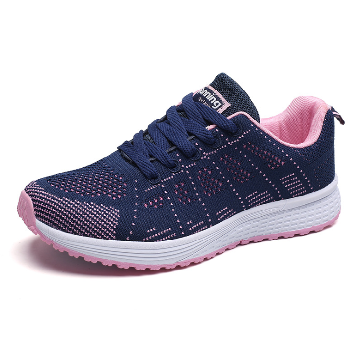 Freya Nash | Mesh Sneakers With Contrast Trim