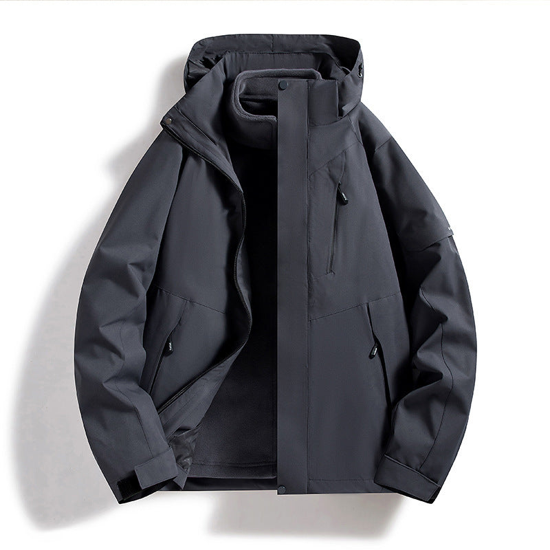 Daisy Green | Three-in-One Waterproof Hooded Jacket