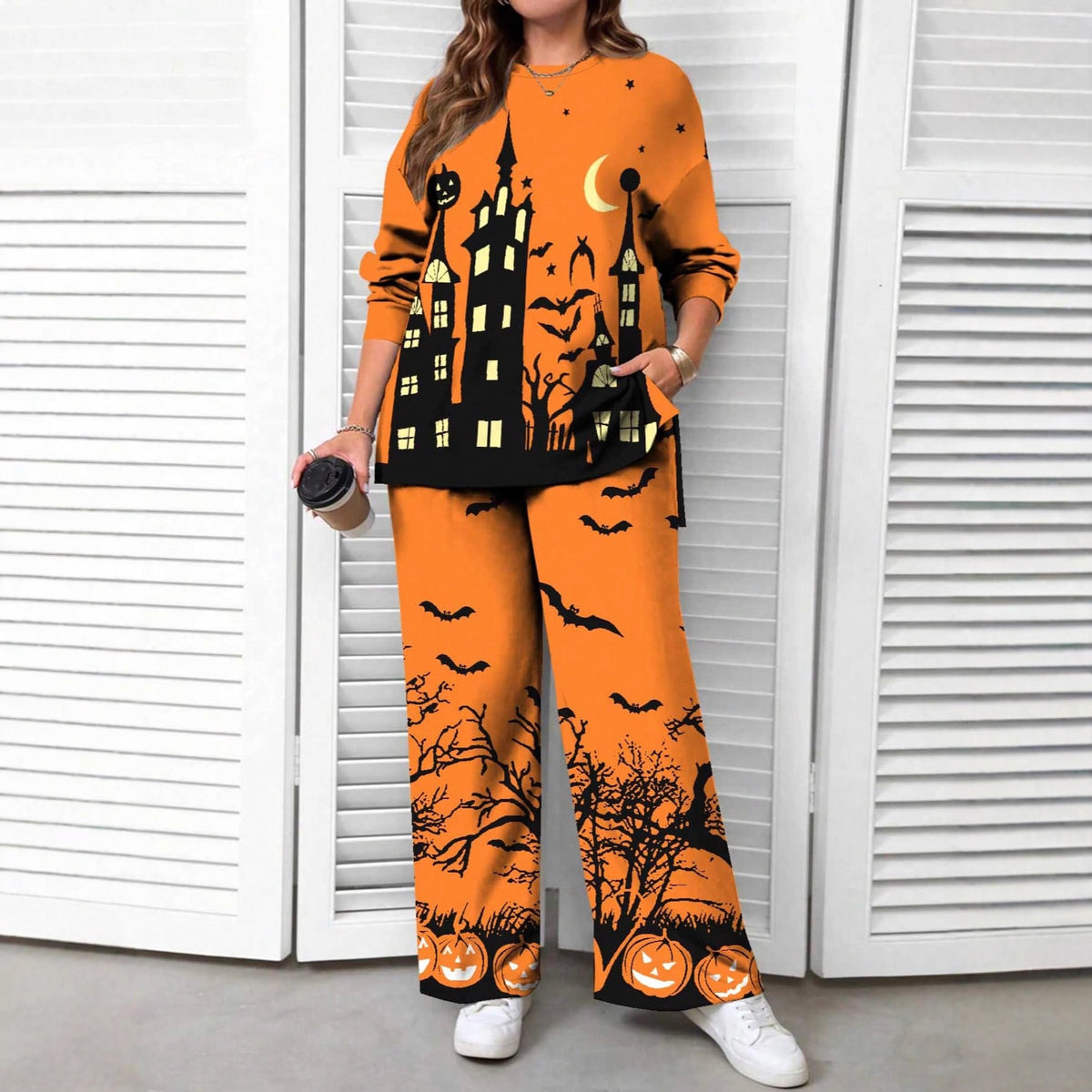 Odette Kingsley | Haunted House Halloween Pyjama Set