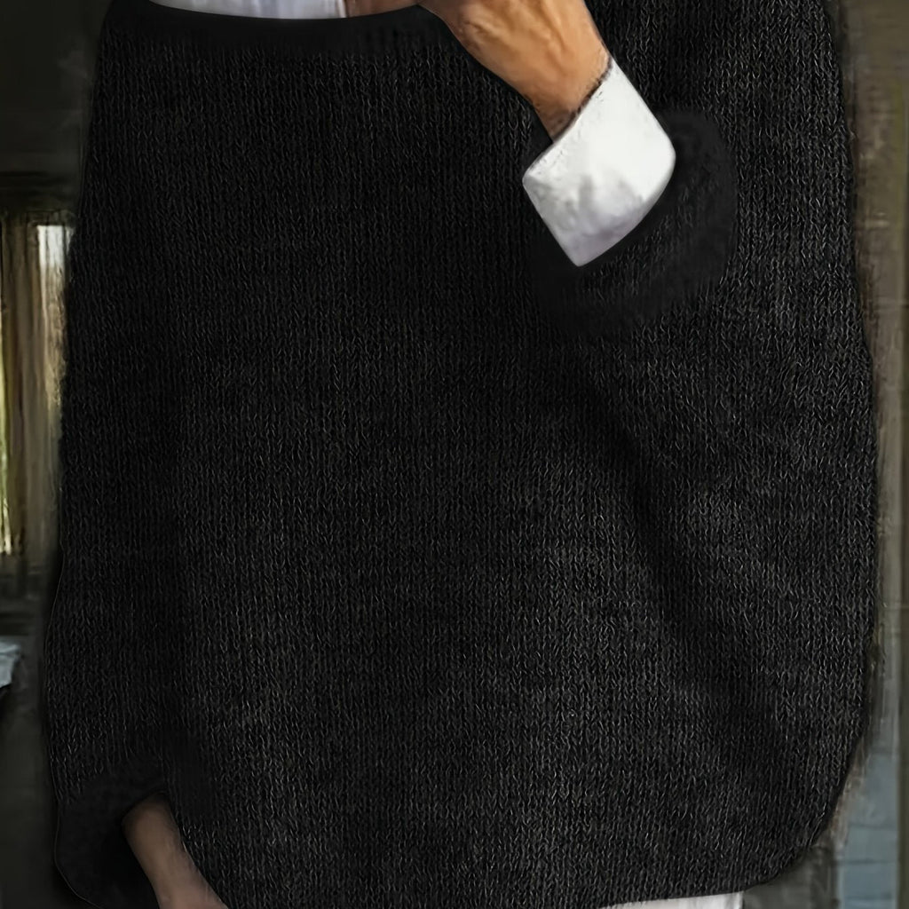 Graham Carrow | Relaxed Crew Neck Sweater For Men