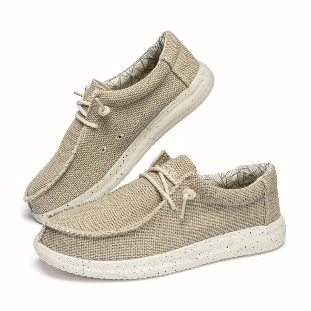 Duncan Prescott | Slip-On Canvas Loafers for Men