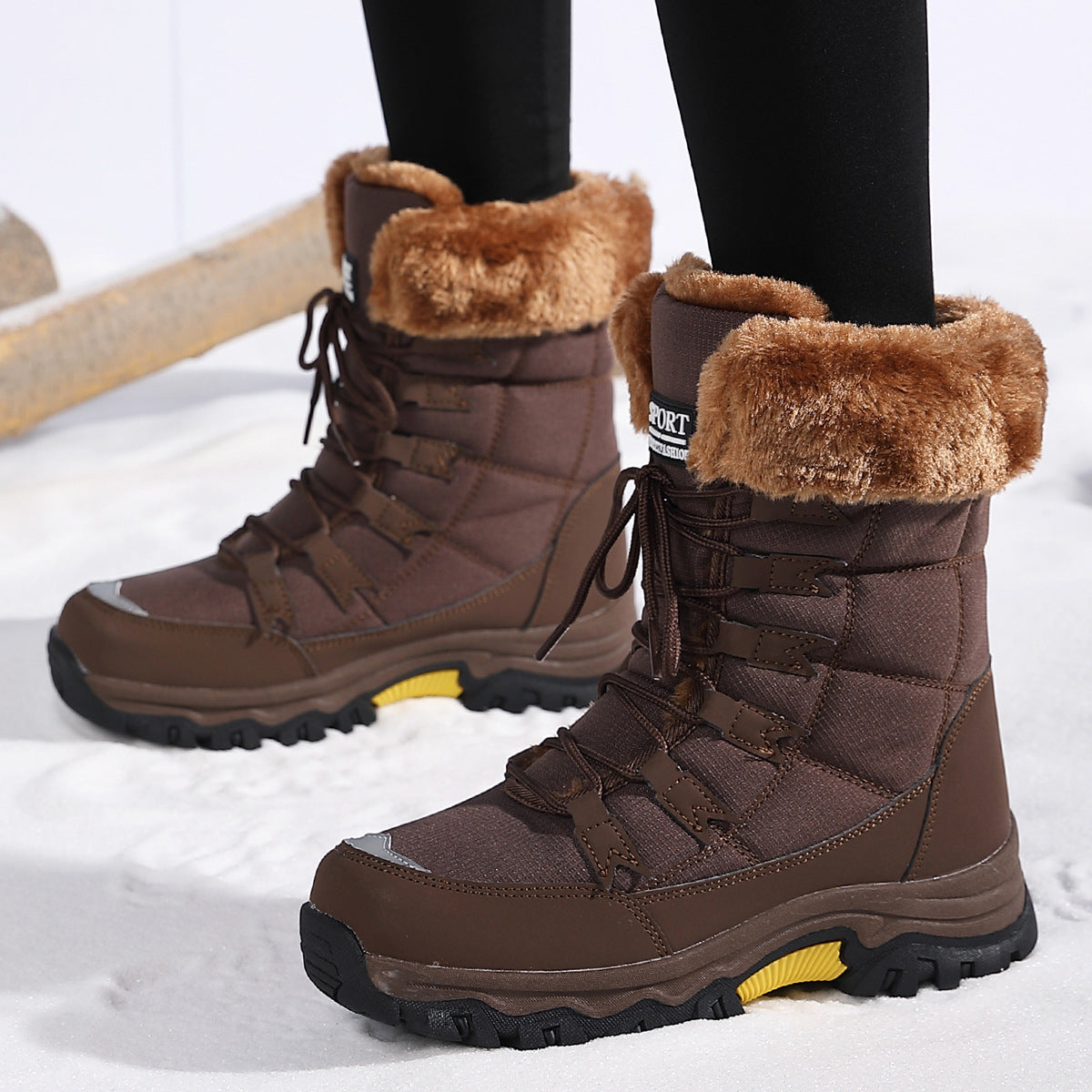 Charlotte Taylor | Waterproof Fleece-Lined Snow Boots