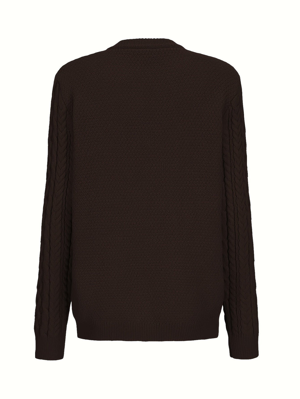 Annabel Winterbourne | Textured Button-Front Cardigan