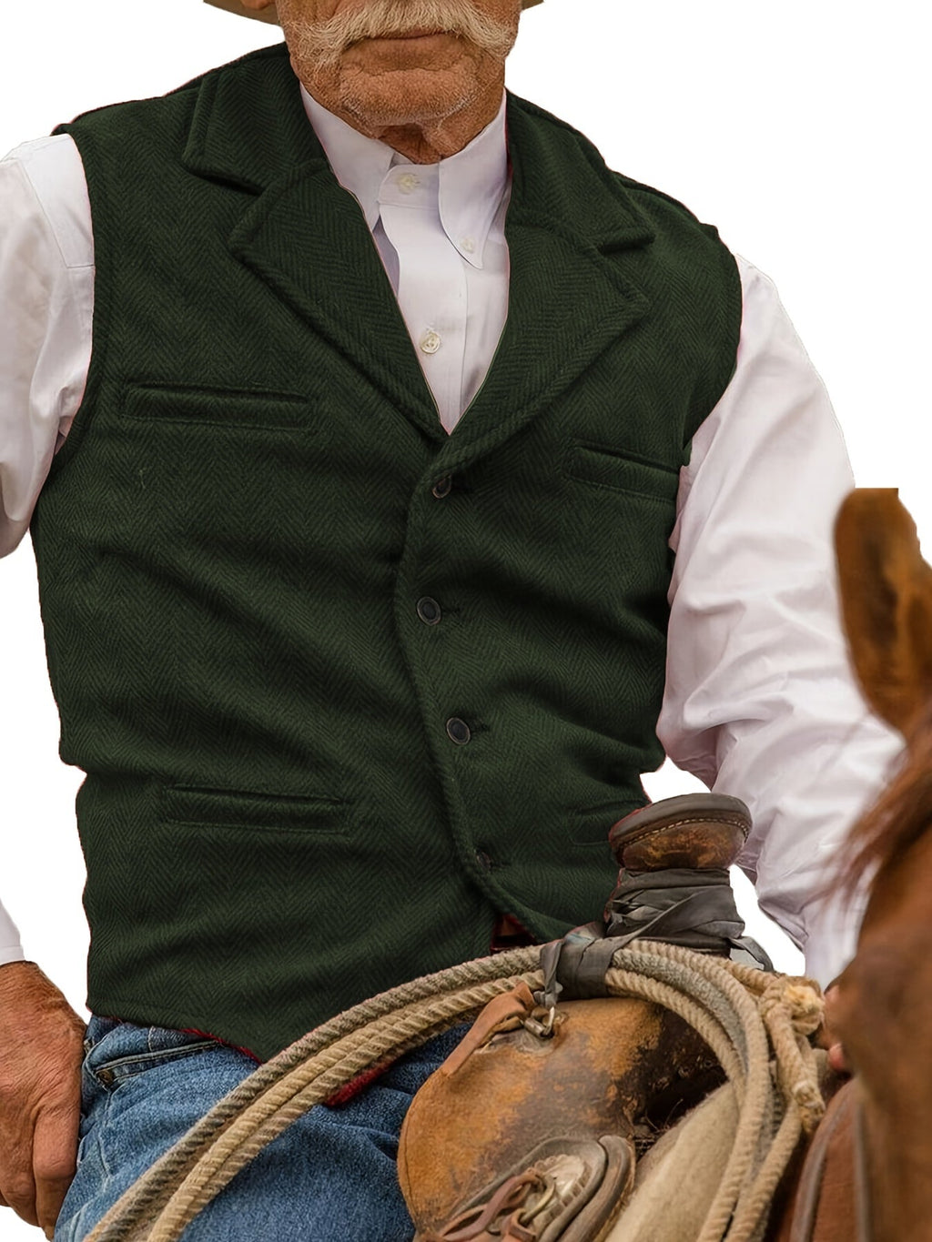 Percy Fairweather | Heritage Herringbone Vest