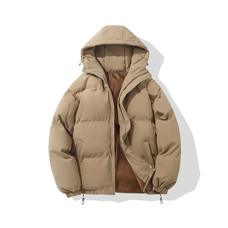 Percy Wright | Hooded Zip-Up Puffer Jacket for Men