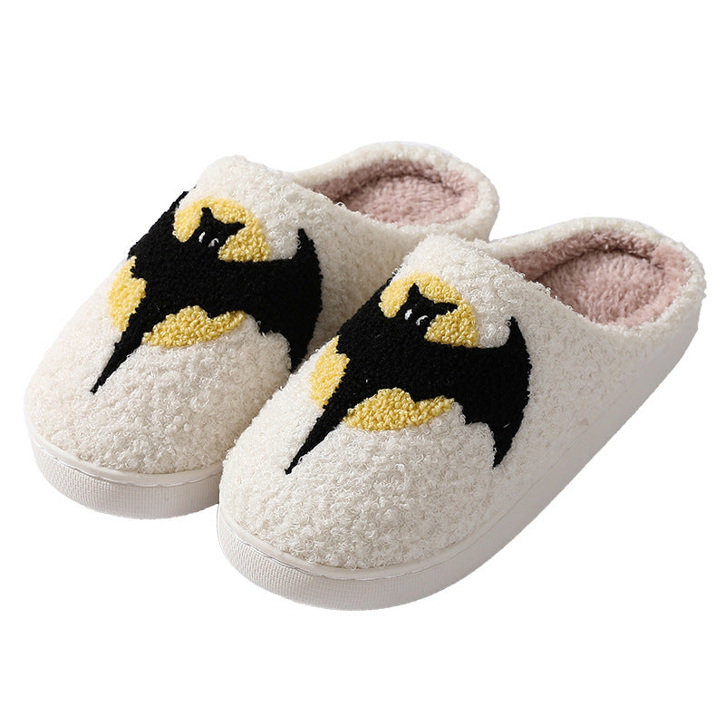 Shadow Wing | Bat Halloween Slippers For Women