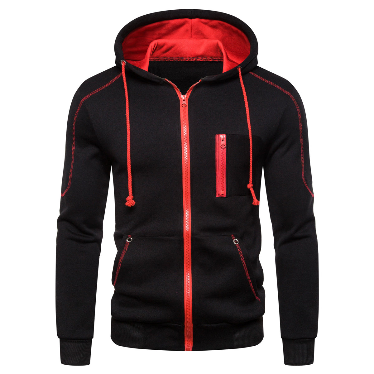 Alistair Prendergast | Zip-Up Hoodie With Drawstring Hood