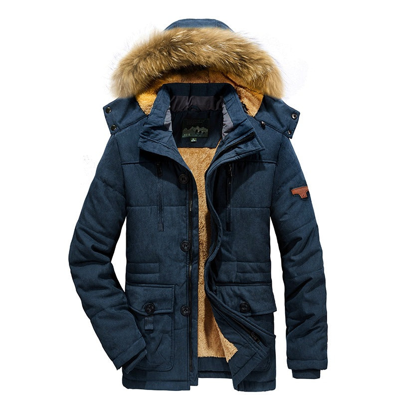 Graham Ashwood | Hooded Fleece-Lined Mens Coat