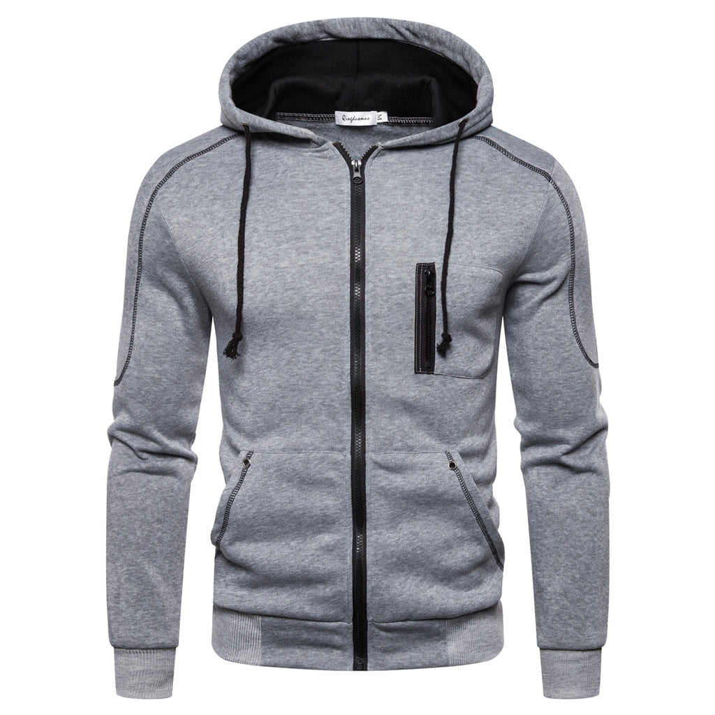 Alistair Prendergast | Zip-Up Hoodie With Drawstring Hood