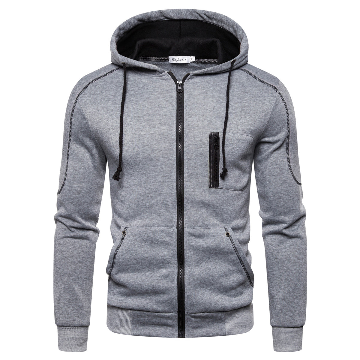 Alistair Prendergast | Zip-Up Hoodie With Drawstring Hood