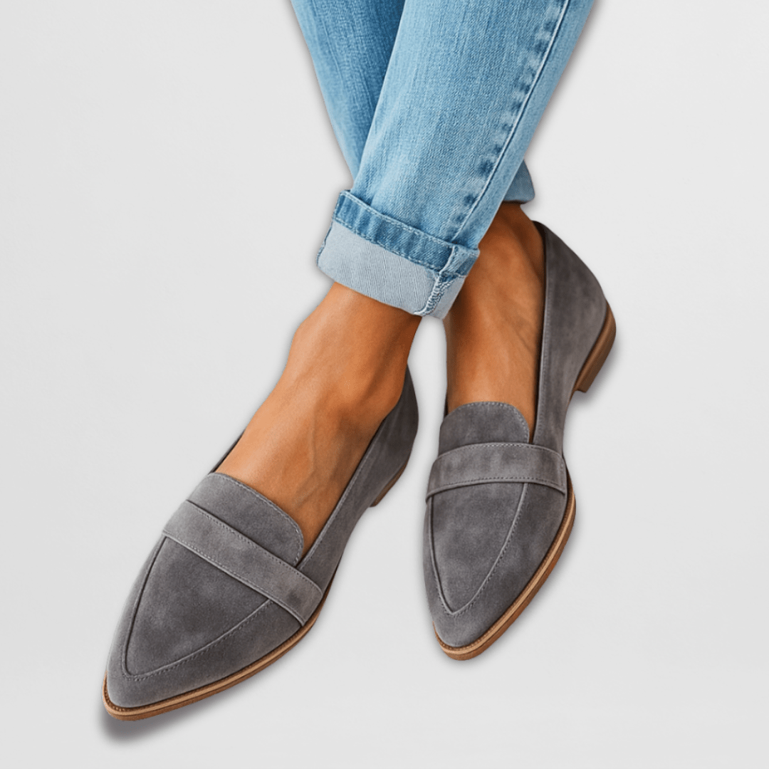Phoebe Sutcliffe | Suede Loafers With Orthopaedic Comfort