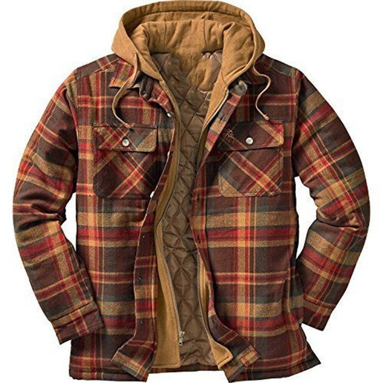 Oscar Marchmont | Quilted Flannel Mens Jacket