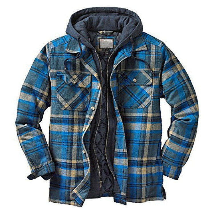 Oscar Marchmont | Quilted Flannel Mens Jacket