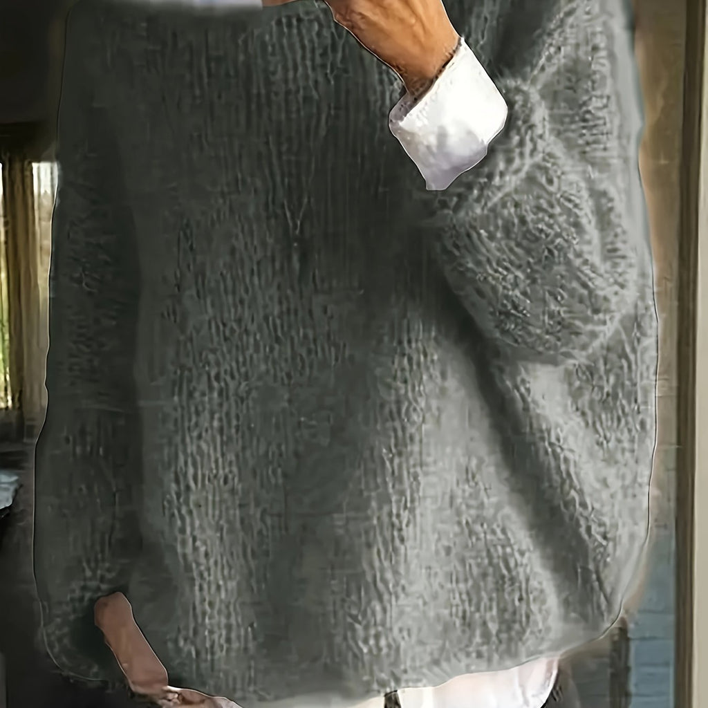 Graham Carrow | Relaxed Crew Neck Sweater For Men