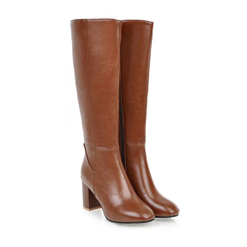 Bridget Calloway | Knee-High Boots With Block Heel