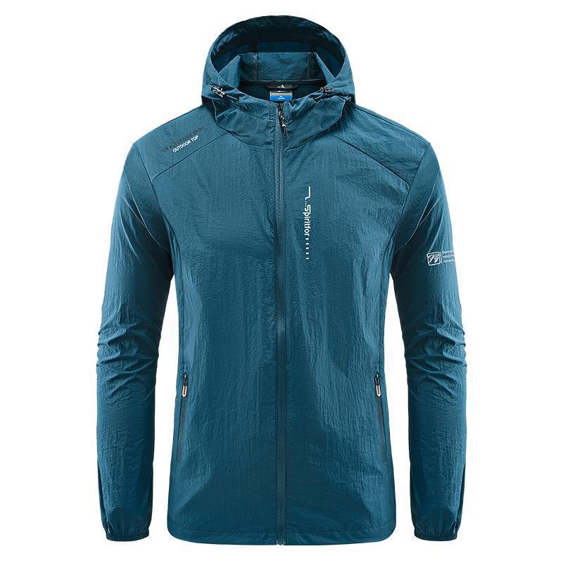 Edmund Foley | Lightweight Hooded Mens Jacket With UV Protection
