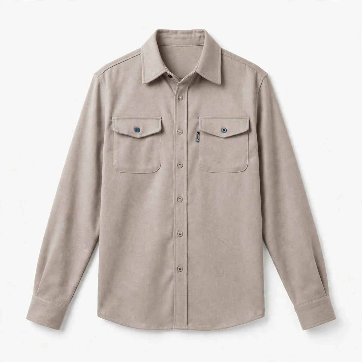 Fergus Cranmore | Brushed Cotton Work Jacket With Chest Pockets