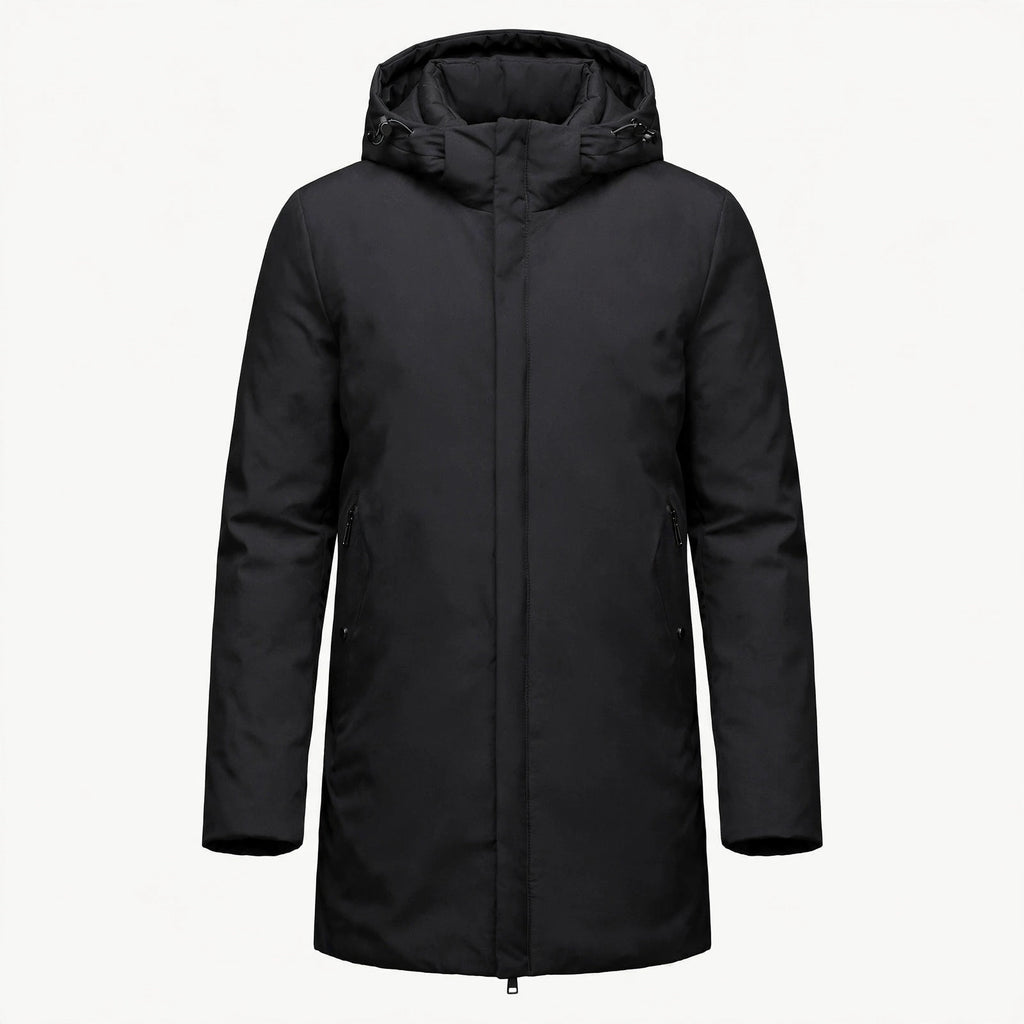 Ambrose Fenchurch | Hooded Padded Mens Coat