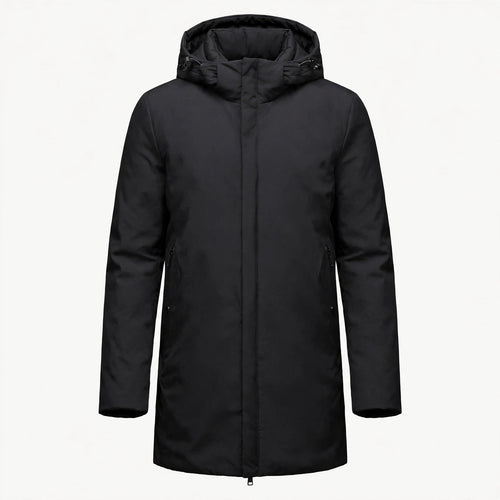 Ambrose Fenchurch | Hooded Padded Mens Coat