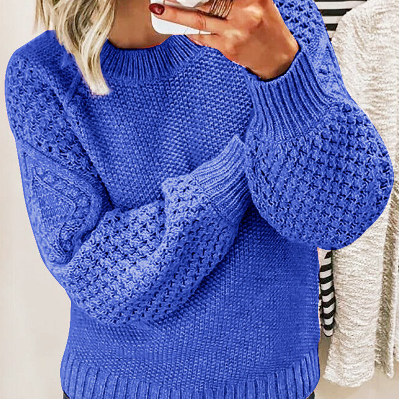 Imogen Wright | Chunky Knit Round Neck Jumper