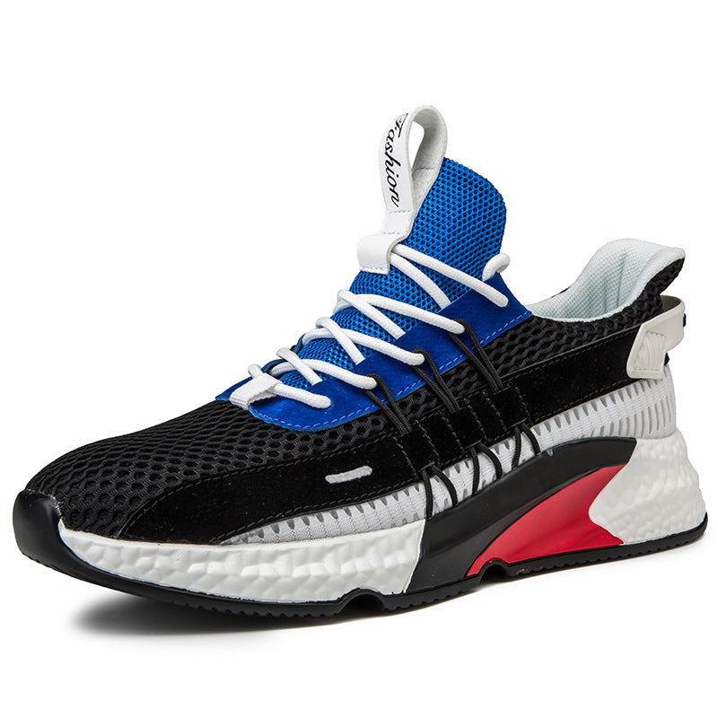 Malcolm Fenwick | Mesh Colour-Block Trainers For Men