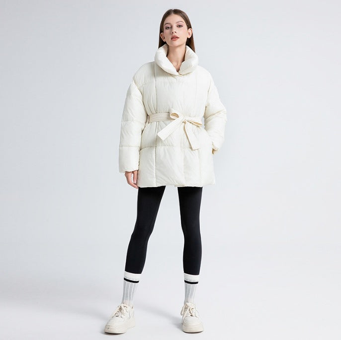 Josephine Marlowe | Belted Puffer Jacket for Women