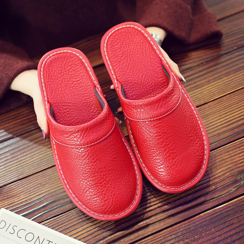 Percy Attwood | Brown Leather Slippers For Men