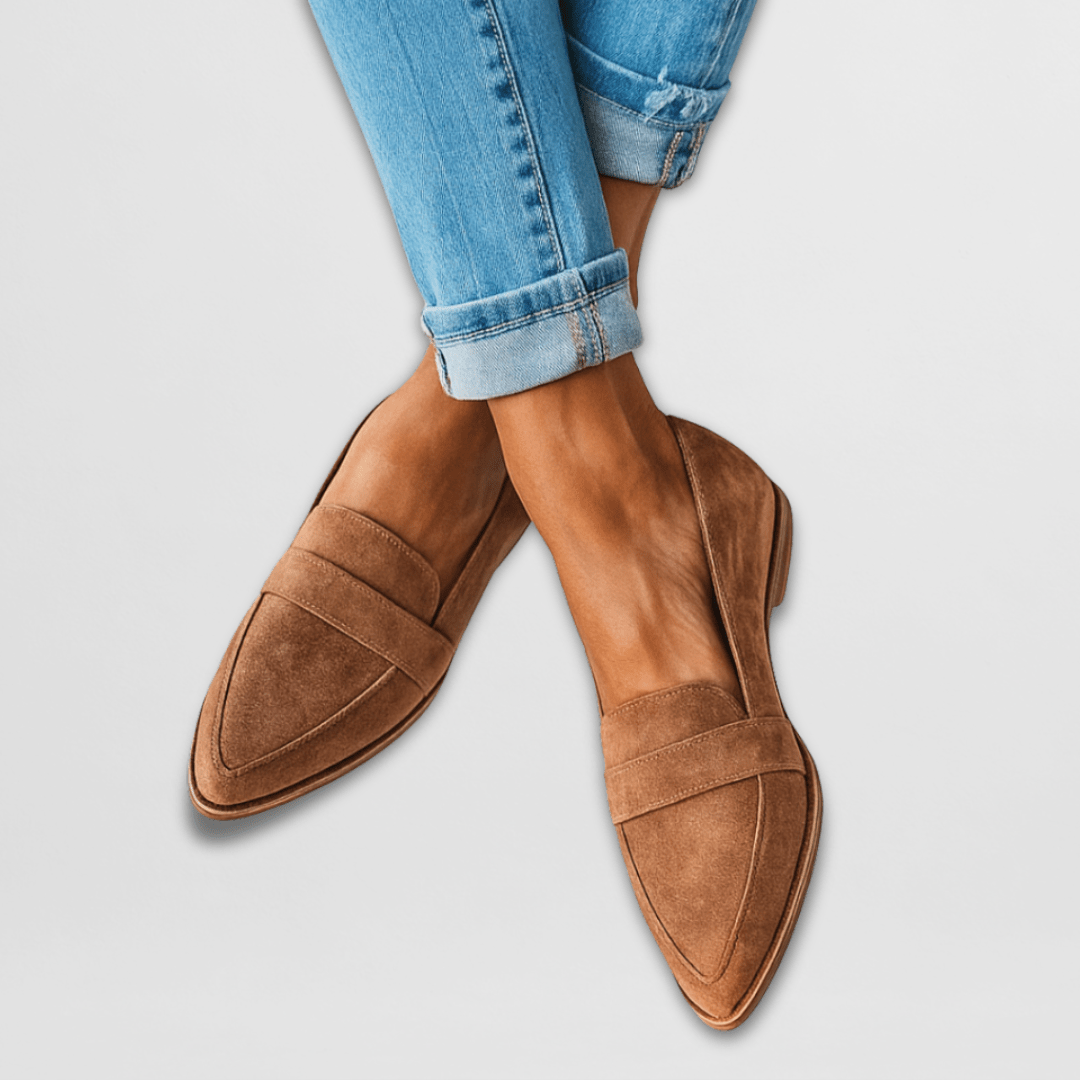 Phoebe Sutcliffe | Suede Loafers With Orthopaedic Comfort