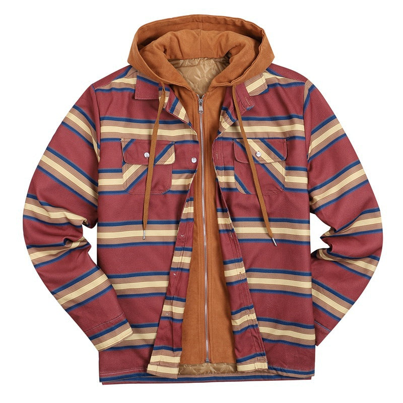 Oscar Marchmont | Quilted Flannel Mens Jacket