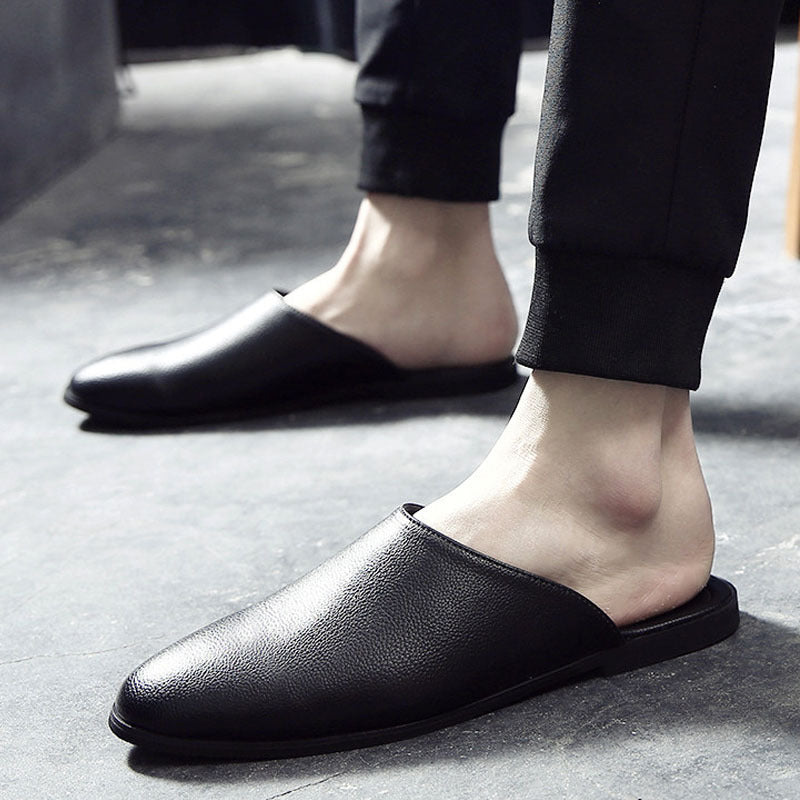Nigel Prescott | Sleek Leather Slippers for Men