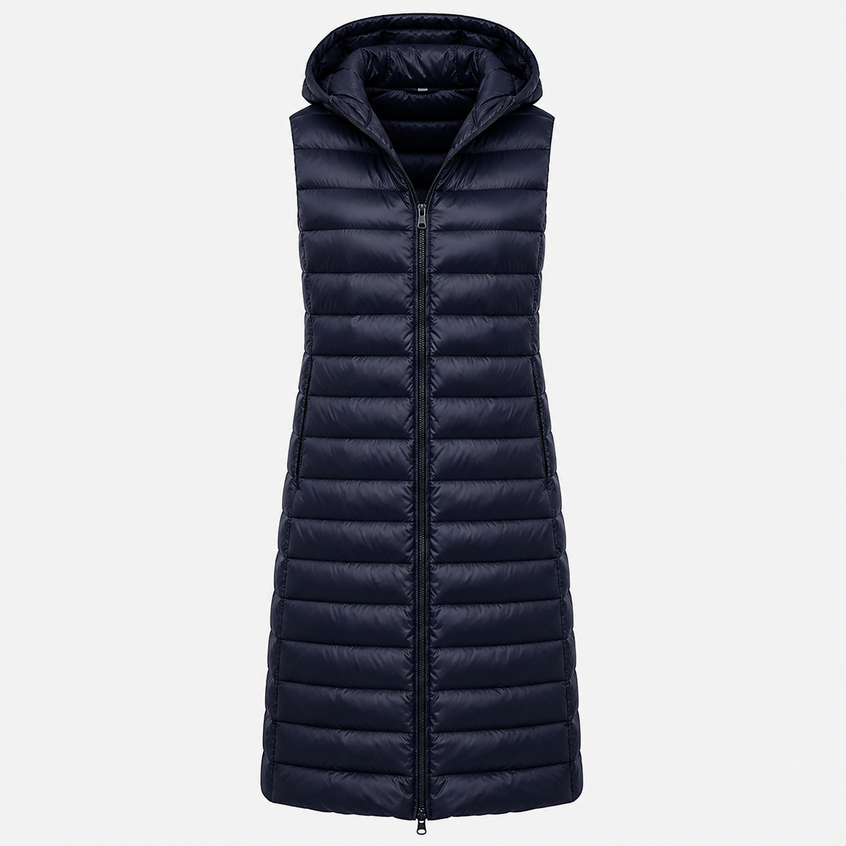 Amelia Williams | Longline Quilted Puffer Vest