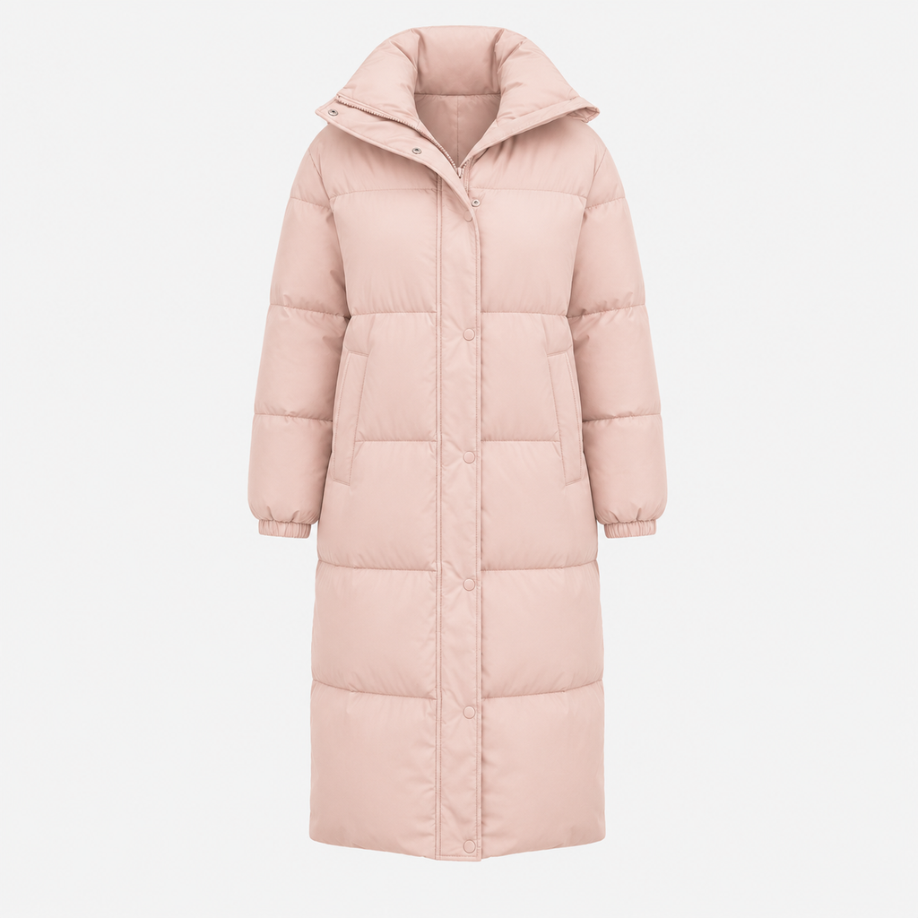 Eleanor Green | Oversized Longline Puffer Coat